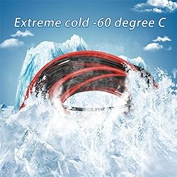 BNTECHGO 24 Gauge Silicone Wire red and Black Each