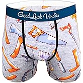 Good Luck Undies Men's Novelty Boxer Brief Underwear