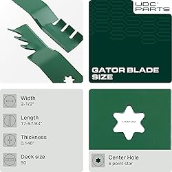 UDC Parts 942-04053C Gator Mulching Blades 50 Inch