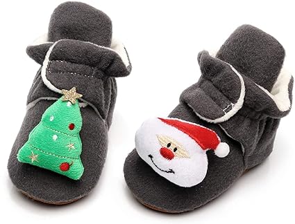 boys christmas slippers