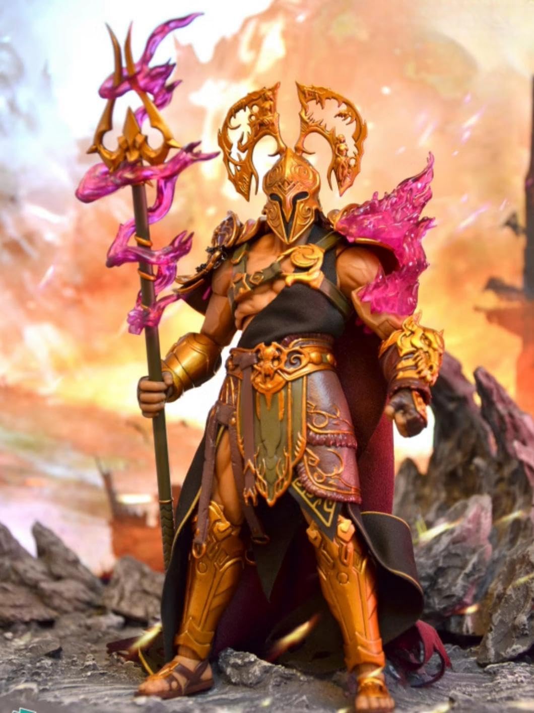 HiPlay Shinfutoys Collectible Figure Full Set: Hades, 1:12 Scale Miniature Action Figurine M-02