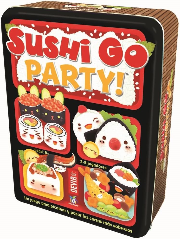 Devir Sushi Go Party: Spanish Edition, Board Game (BGSGPARTY) Sushi Go Party Miscelanea