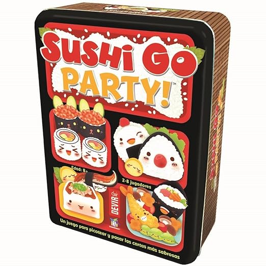 Devir Sushi Go Party: Ausgabe in Spanisch, Brettspiel (bgsgparty)