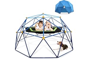 SMKIDSPORT Outdoor Climber Canopy Rain Cover - Waterproof Playground Shelter, Adjustable Fit for Kids Jungle Gym, Swing Sets, Backyard Playsets