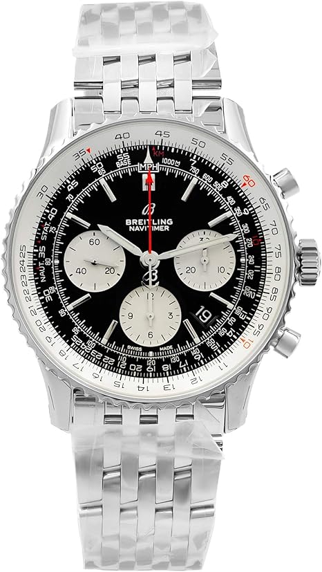 Breitling Navitimer 1 B01 Chronograph 43 Steel Men's Pilot Watch AB0121211B1A1