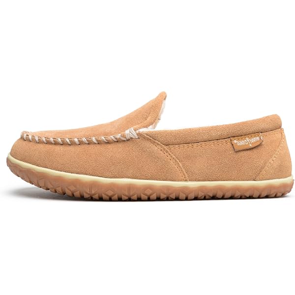 Amazon.com | Minnetonka Twin Gore Sheepskin Golden Tan 7 M  display picture 1