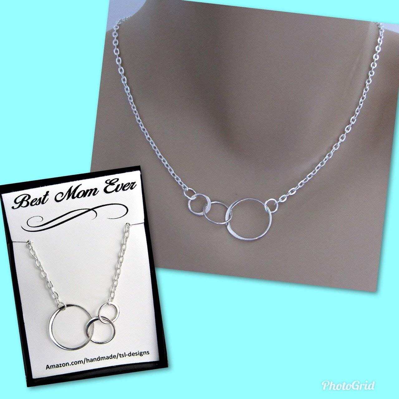 mother of three necklace