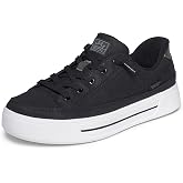 Skechers Women's Slip-Ins Bobs Social | Casual sneaker, Slip-ins, Memory Foam footbed, No tie fit- laces never come untied, Crafted with 100% vegan materials
