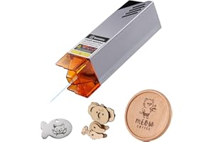 Genmitsu Laser Engraver Module, 5000mW Optical Power, 450nm Wavelength for Genmitsu Cubiko, 3018-PRO & 3018-PROVer, 3018-PROVer V2, 3020-PRO MAX, 3020-PRO MAX V2 CNC Machines