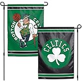WinCraft Boston Celtics NBA 12.5" x 18" 2-Sided Garden Flag (Pole not Included)