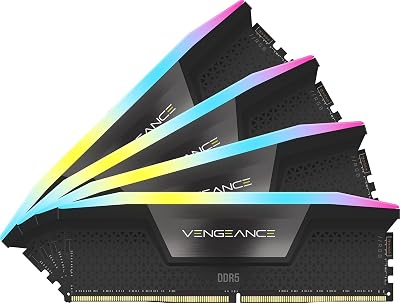 Corsair VENGEANCE RGB DDR5 32GB (2x16GB) 6200MHz C36 Intel Desktop Memory White
