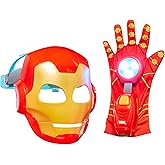 Marvel Iron Man and His Awesome Friends High-Tech Hero Role Play Set, Iron Man Mask and Electronic Glove, Super Hero Toys for Kids, Ages 3+