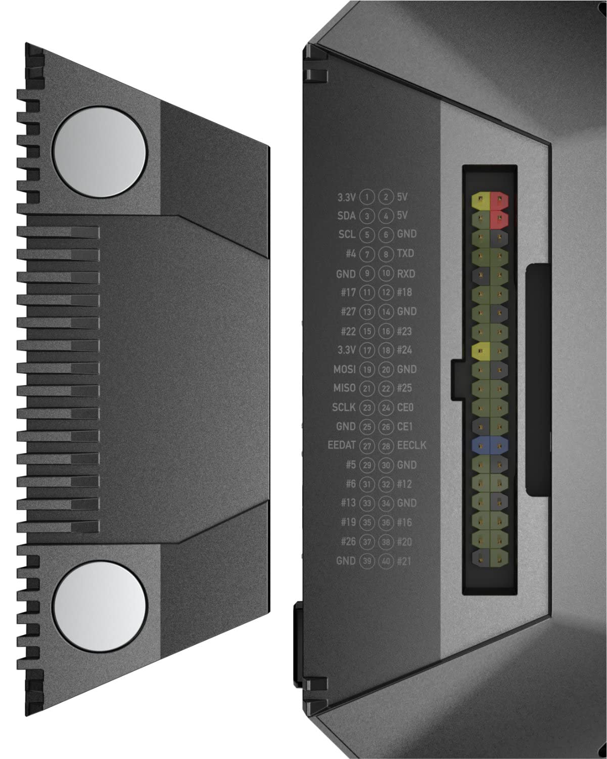 Argon ONE V2 Aluminum Case for Raspberry Pi 4 | with Power Button and Fan