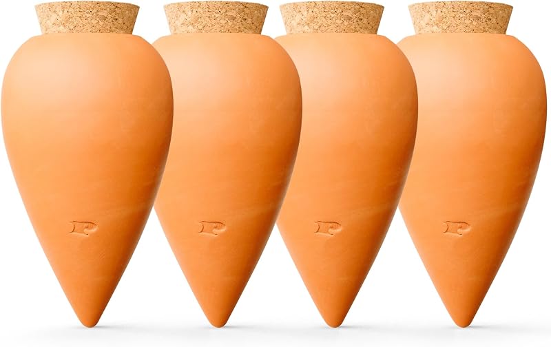 Pepin 4X Olla Terracotta Planting Automatic Watering System 25cl