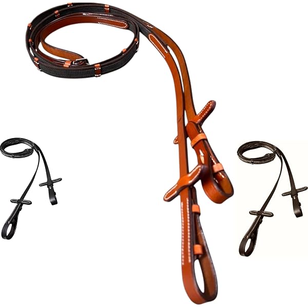 English Horse Reins Majestic Ally - Full Size Riding Reins In Multiple ...