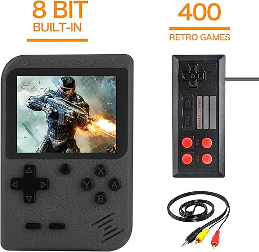 Amazon.com: Consola de juegos de mano, juegos retro consolas 400 juegos clásicos buenos regalos para niños y adultos: Toys \u0026 Games