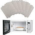 Cionyce 6 Pcs Universal High Temperature Resistant Mica Sheet Waveguide Cover Mica Plates Sheets for Microwave Oven(108mm * 99mm)