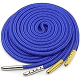 YJRVFINE Athletic Round Shoe Laces: 2 Pairs 47 Inch