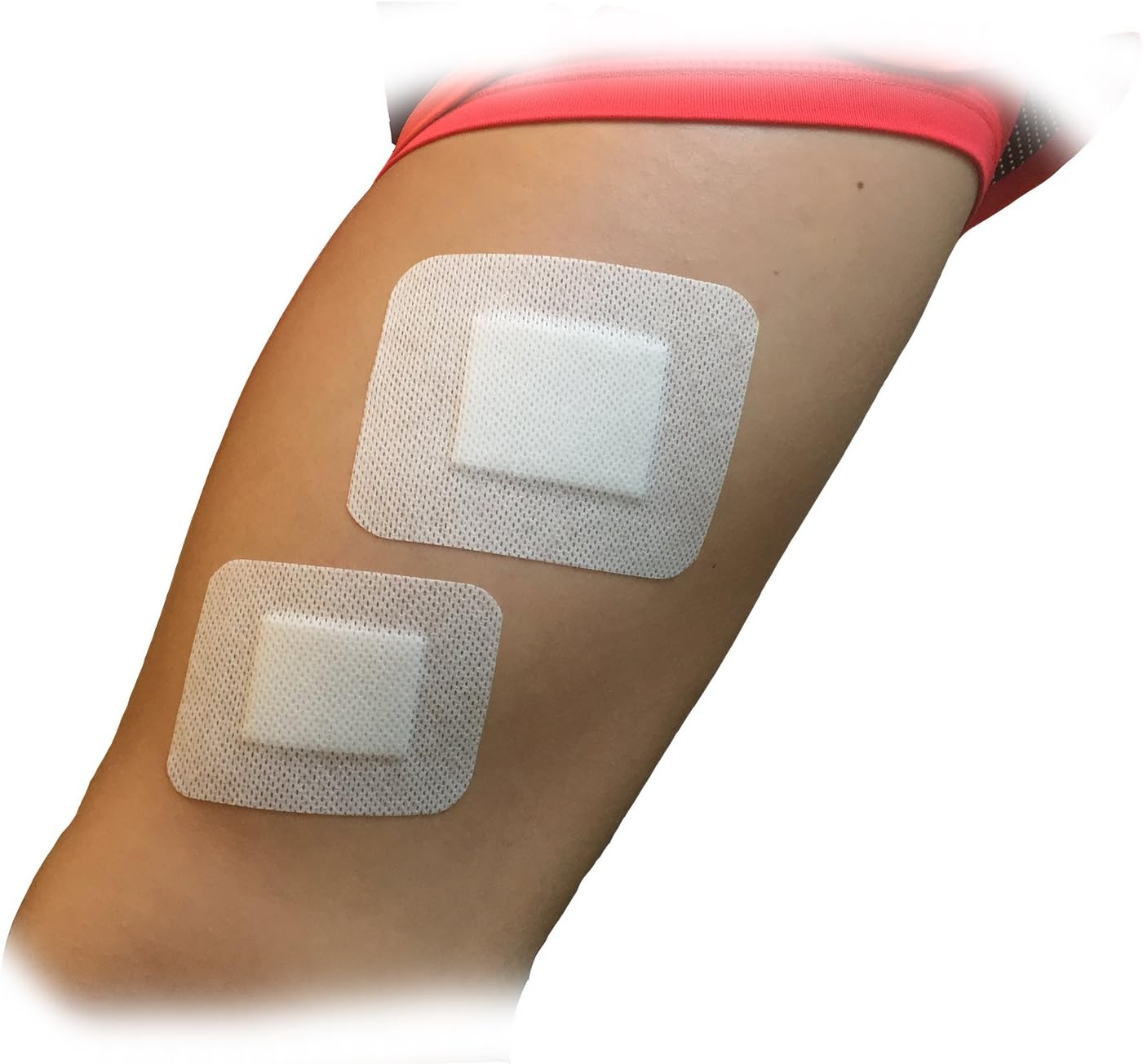 Qualicare 5 X 10CM x 8CM PREMIUM STERILE FIRST AID ADHESIVE WOUND CUT FABRIC LARGE PLASTER DRESSINGS - Image 3