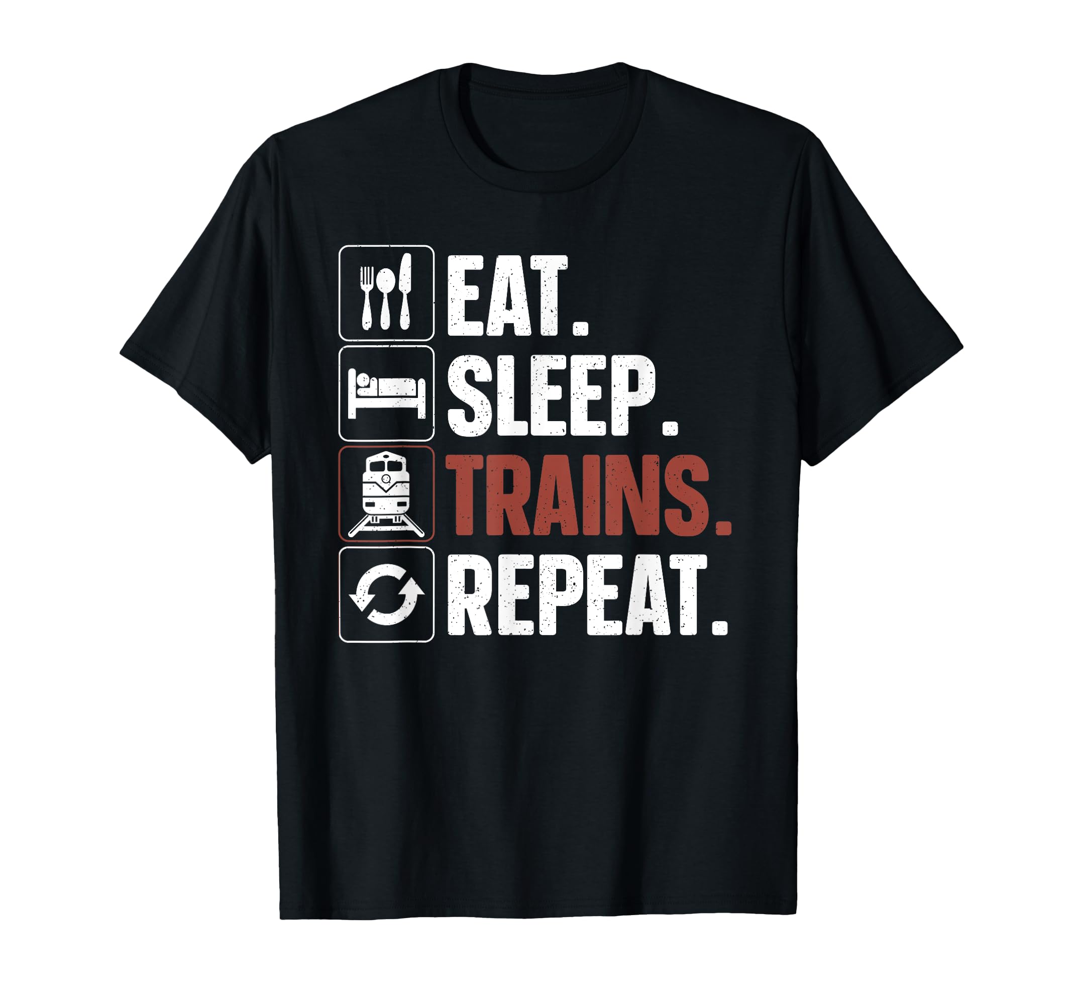 Photo 1 of **NAVY BLUE** Funny Train Art For Men Women Kids Railroad Train Lovers T-Shirt 12K