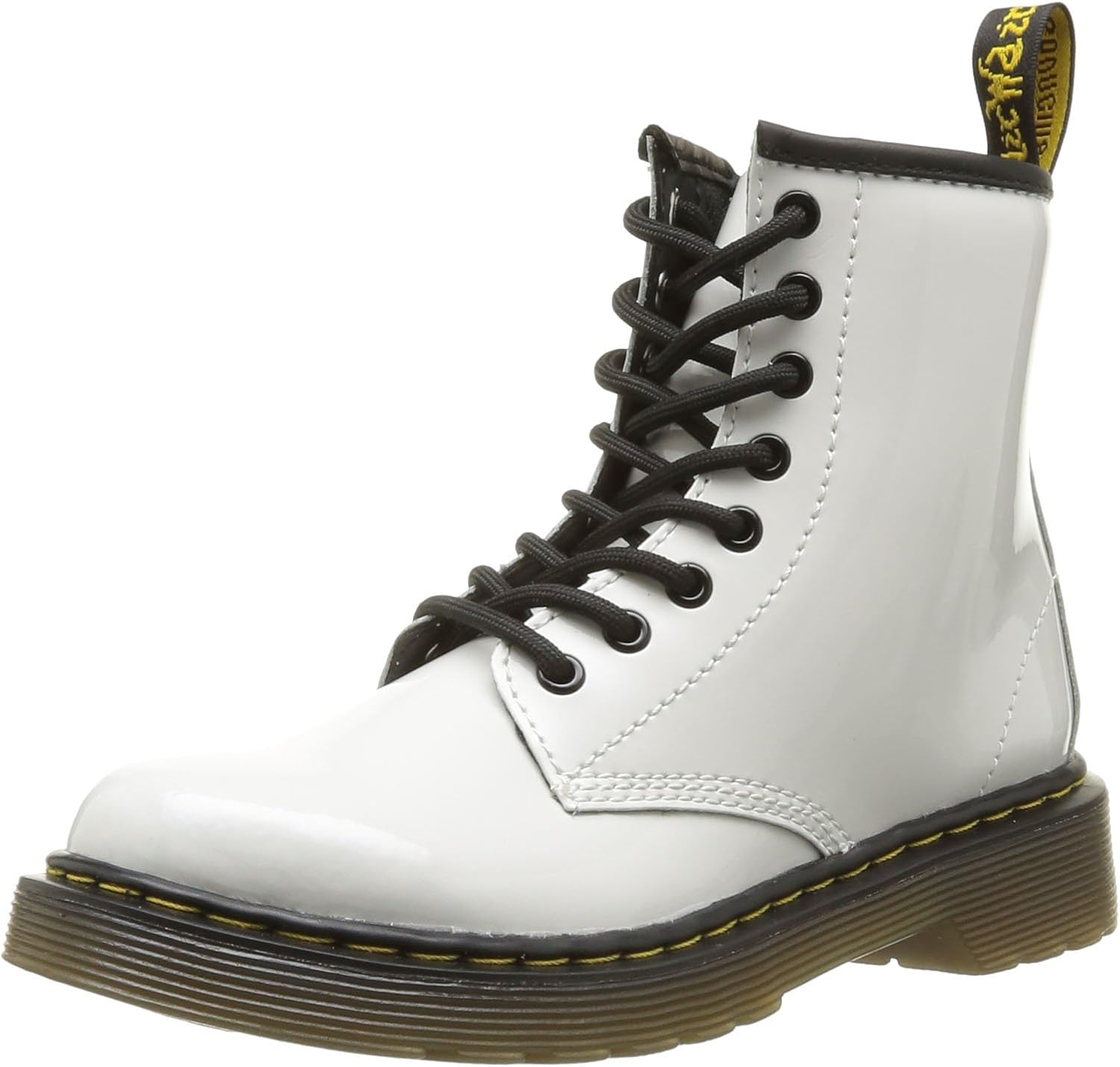 white patent doc martens