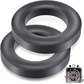 Gulfmew Toroid Ferrite Core, Compatible with FT240-43 Ferrite Ring | 2.4&rdquo;, Reduce Signal Loss for RFI EMI RF HF Wires Suppression, EFHW and Power Transformers, 2 Pack