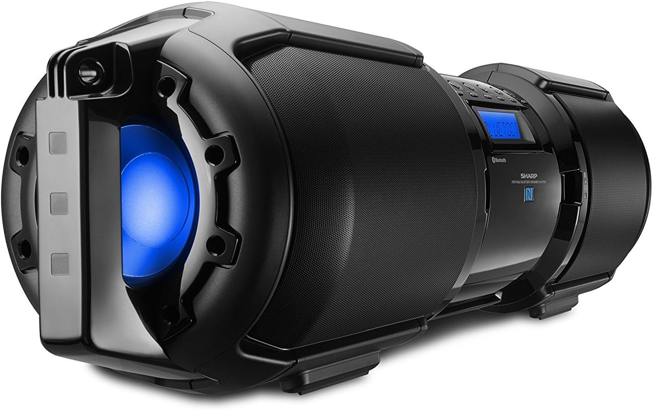 sharp portable bluetooth speaker
