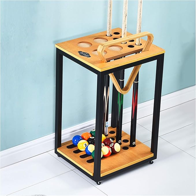 Soporte De Esquina Para Billar - Soporte Para Tacos De Billar / Soporte