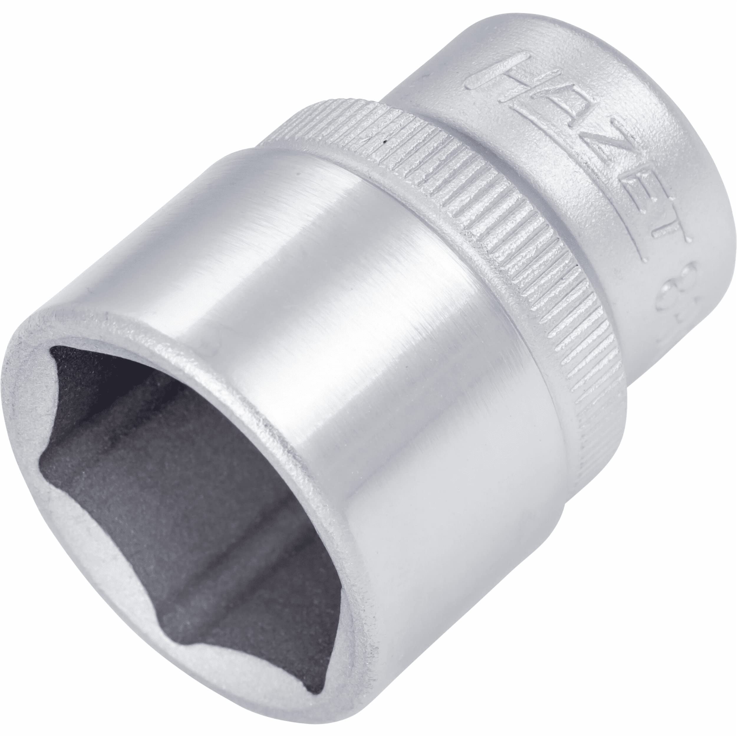 HAZET 880-18 31.5 mm 6-Point Traction Profile Socket - Chrome-Plated/Polished