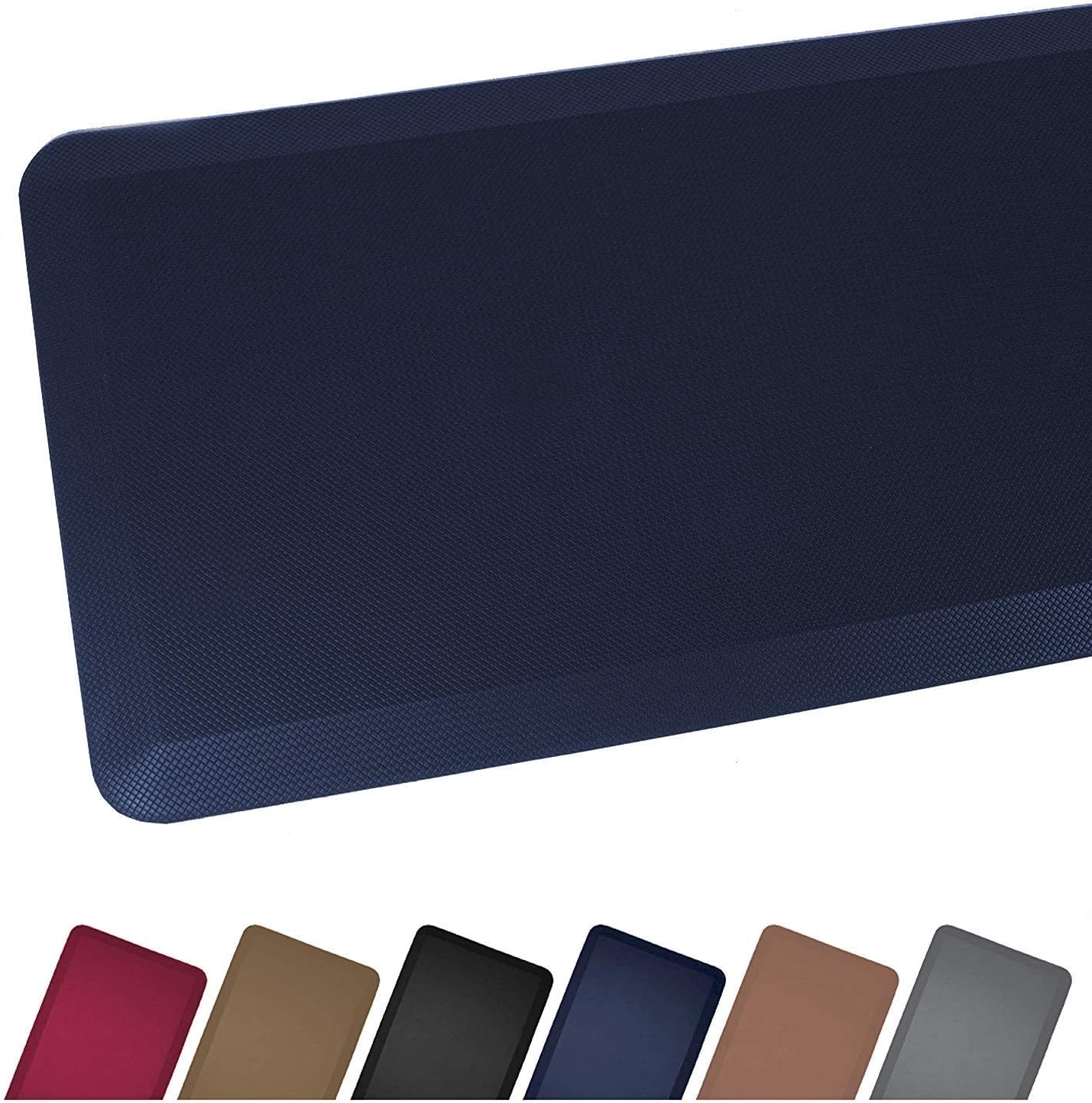 Best Blue Gray Kitchen Mat