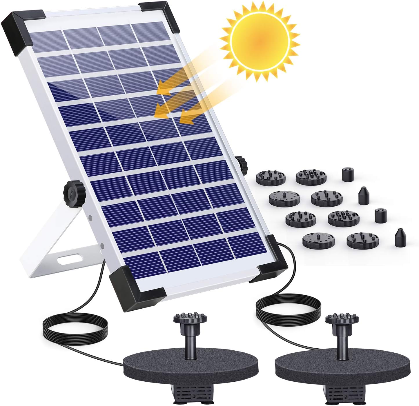 pompa a fontana con potenza