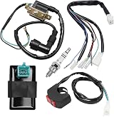 Hoypeyfiy 5 Wiring Loom Kill Switch Coil CDI Spark Plug Kit 110 125 140cc view 2