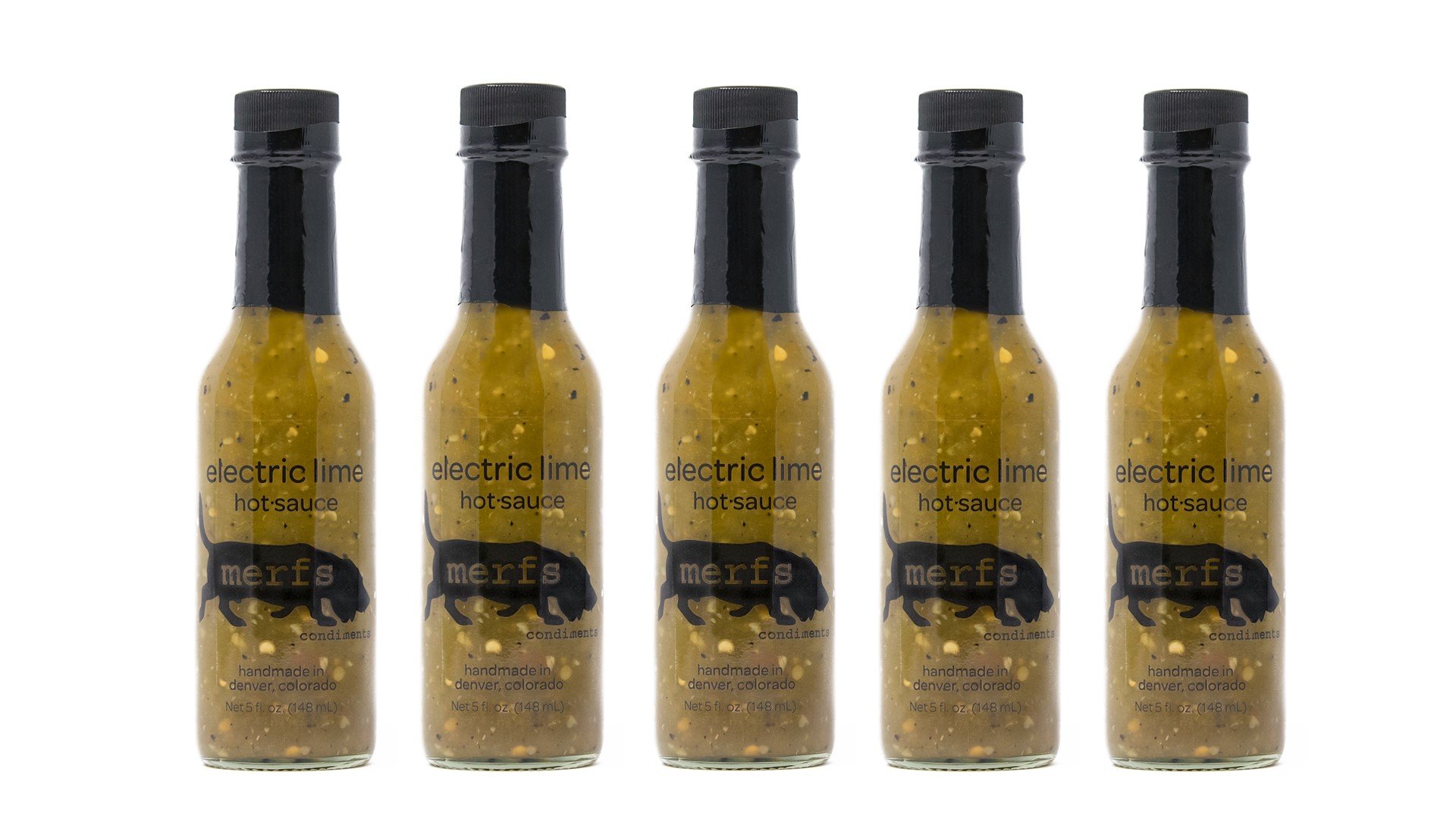 Merfs Condiments Variety Pack, 5 Flavors (Pack of 5