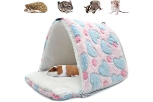 LeerKing Rat Hammock Bed Ferret Rodent Hammock Bed Hideout Cage Accessories Toy Bed for Guinea Pig Chinchilla Hedgehog Sugar Glider
