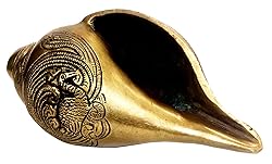Purpledip Rare Collection Blowing Shankh Conch in