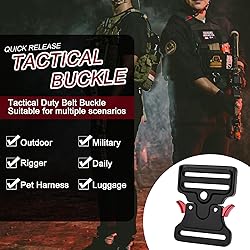 CooBigo 2" Metal Tactical Buckle Tactical Duty Belt