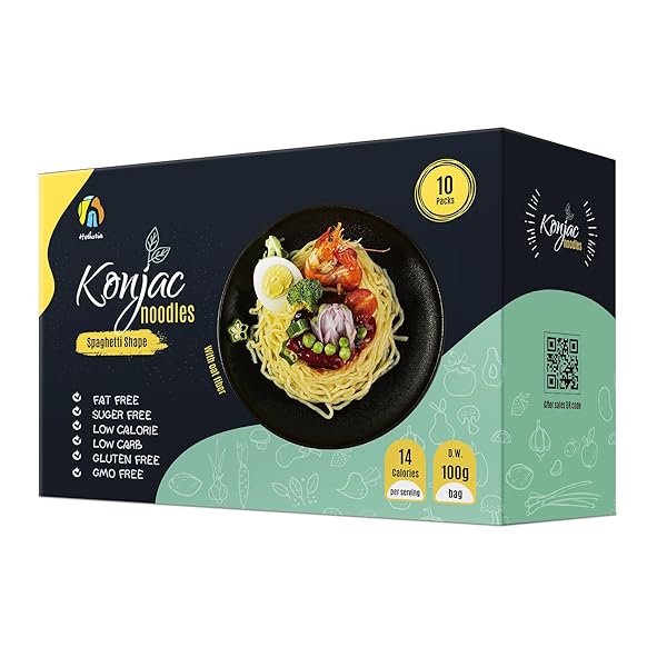 HETHSTIA SHIRATAKI KONJAC SPAGHETTI PASTA – 10-PACK, VEGAN, OAT FLAVOR, LOW CALORIE, GLUTEN-FREE, FAT-FREE, KETO FRIENDLY, LOW CARB, HEALTHY DIET, HOLIDAY FOOD GIFT