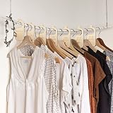 LUTER 7pcs Baby Closet Dividers, Wooden Nursery Organizer 0-24 Months view 3
