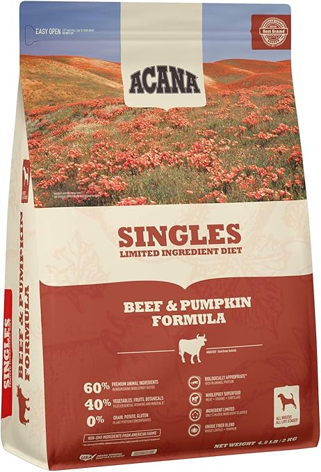 single protein puppy food