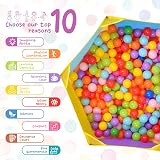 Eocolz Kids Ball Pit Large Pop Up Tent with Hoop Folding Storage Bag 1M view 3