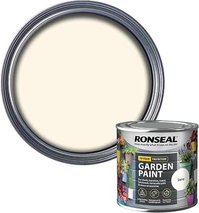 Ronseal GPD250 Garden Paint Daisy 250ml High Solid Waterproof Colour