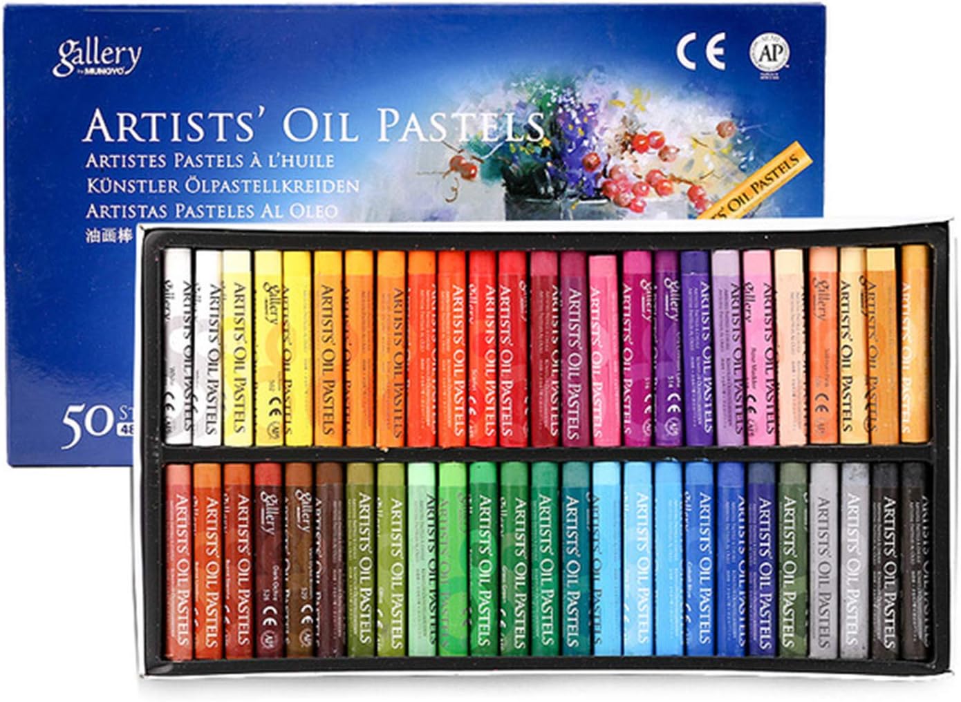 Professional Oil Pastels Set Art Soft Oil Pastels Painting Drawing Pens
