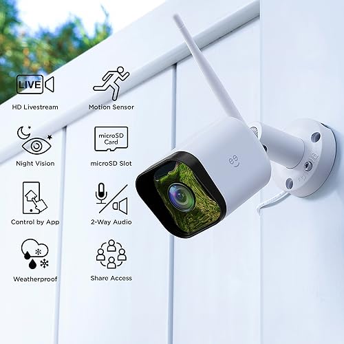 Motion Detection Geeni Hawk Geeni Hawk 1080P Outdoor Security