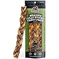 Redbarn Pet Products All Natural 8-12" Braided Bully Sticks for Medium & Large Dogs - Healthy Long Lasting Beef Chews Variety Party Pack - Single Ingredient Low Odor Rawhide Free - 1 lb Bag