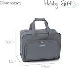 Hobby Gift Medium Sewing Machine Bag Grey 47 x 21 x 33 cm view 3