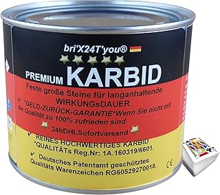 bri'X24T'you® KARBID**NEU** 0,500KG +Premium KARBID (AGRAR1Abfl.Ql.Rg.180719K 22-34) Alt Bewährt und sehr Ergiebig (1x 0,500KG)