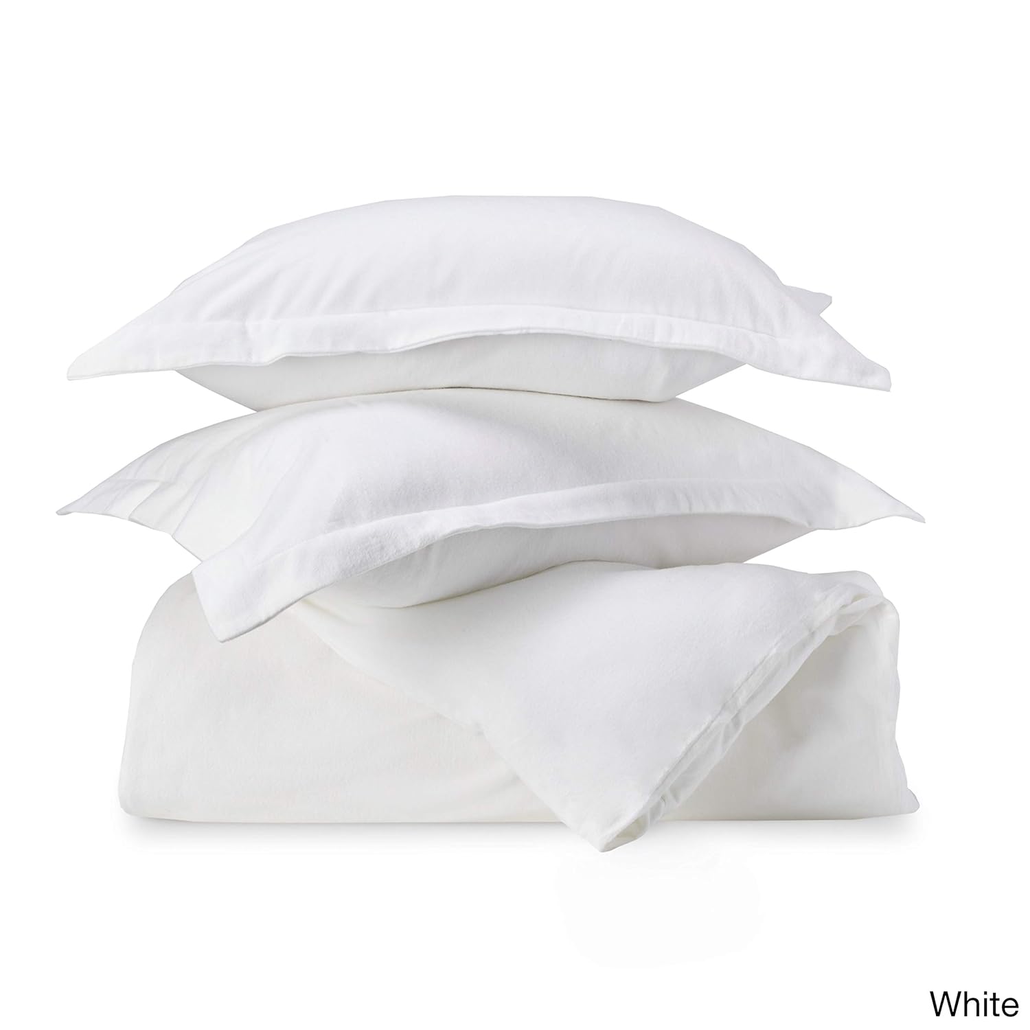 Dormisette Luxury German Flannel Duvet Cover & Shams Set, 3 Piece (King