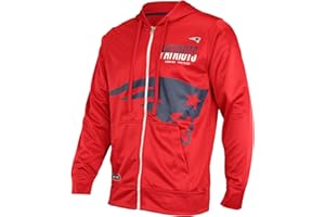 Outerstuff NFL Men's Drill Team Colors Full Zip Performance Fleece Hoodie