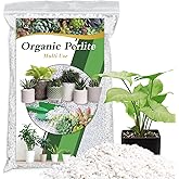 Organic Perlite for Plants, 2QT Perfect Perlite for Plants Indoor &amp; Outdoor | Enhances Soil Drainage and Aeration, HAINANSTRY Horticultural Perlite for Gardening, Perfect for Potting Mixes