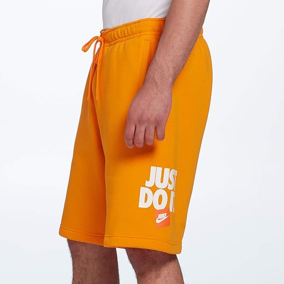 men's nike sportswear just do it fleece shorts